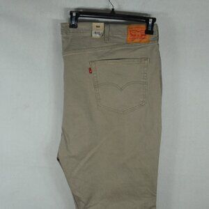 Levis 511 Slim Men's Jeans 58 x 32 Big & Tall Desert Taupe NWT